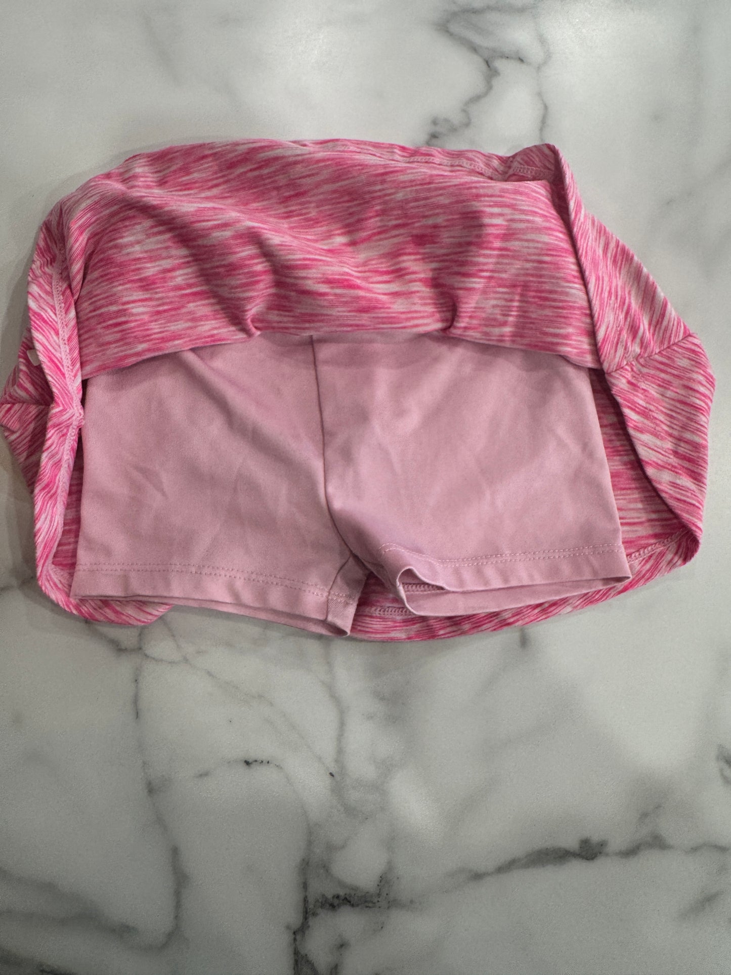 Under Armour Pink 2-In-One Skort 2T