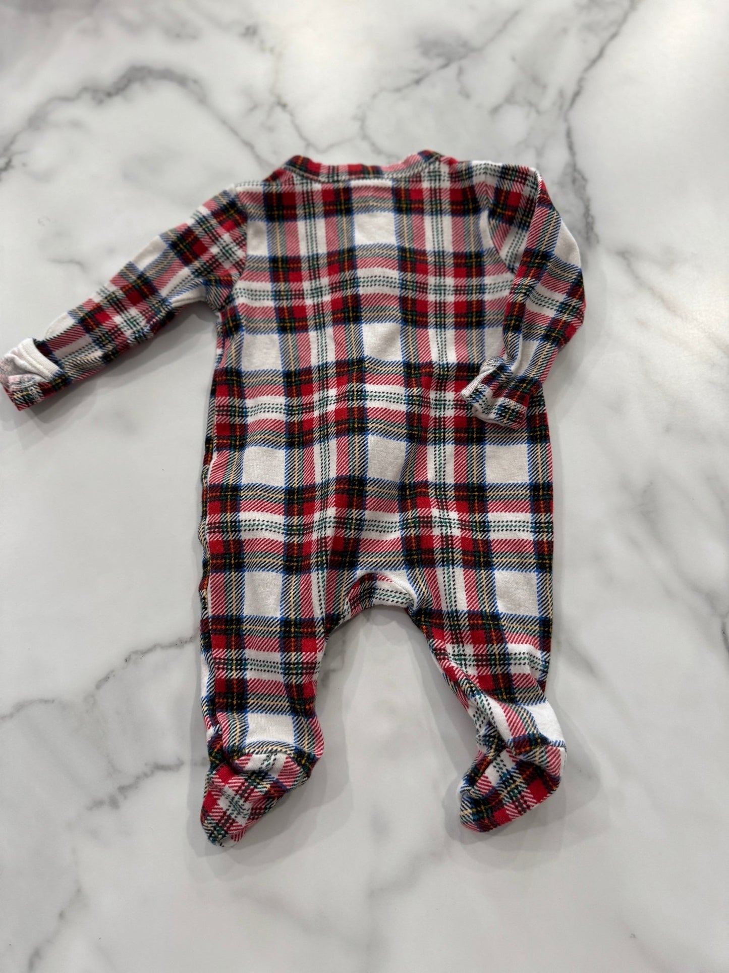 Old Navy Red Plaid Newborn Sleeper - Haven on Summer HillBaby Boy