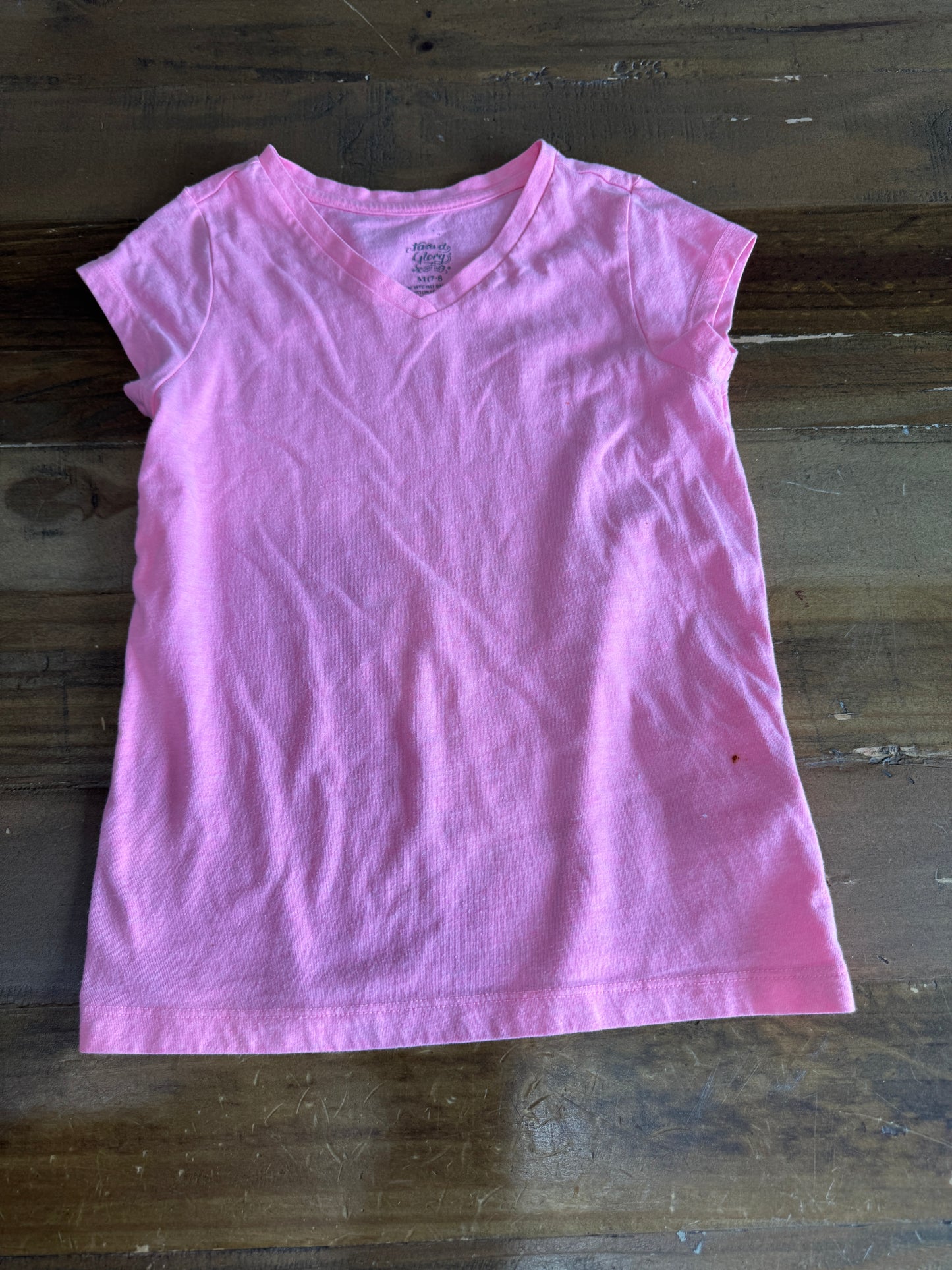 Soft Pink Tee 7/8