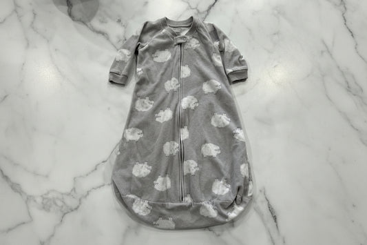 Grey Fleece Zippered Sleep Sack 3 - 6 Months - Haven on Summer HillBaby Boy