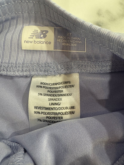 New Balance Soft Purple Skort 2T