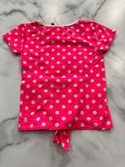 Bright Pink Sequin Unicorn Tie Front Shirt 4T - Haven on Summer HillDollar Bin