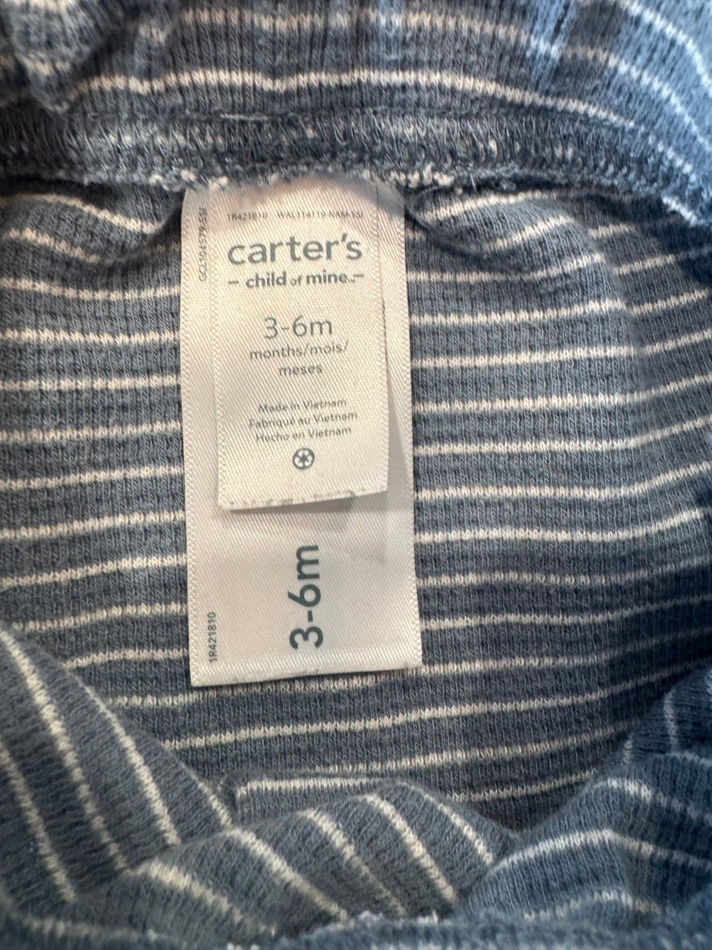 Baby Striped Jogger 3 - 6 Months - Haven on Summer HillBaby Boy