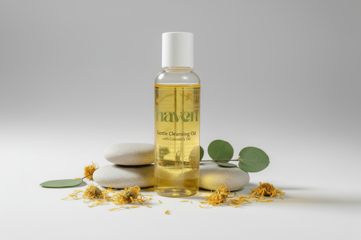 All Natural Gentle Cleansing Oil with Calendula - Haven on Summer HillBody Oil