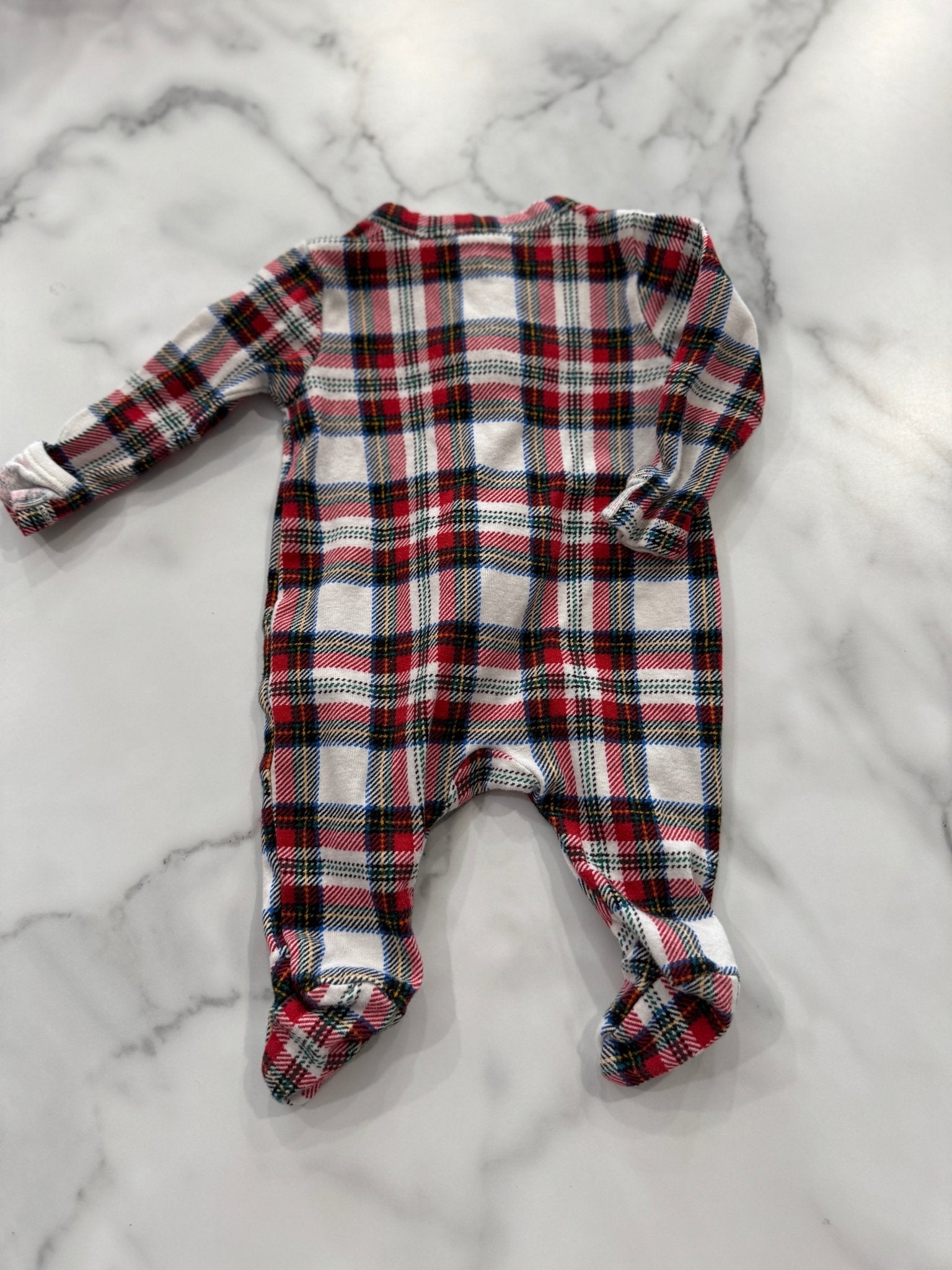 Old Navy Red Plaid Newborn Sleeper - Haven on Summer HillBaby Boy