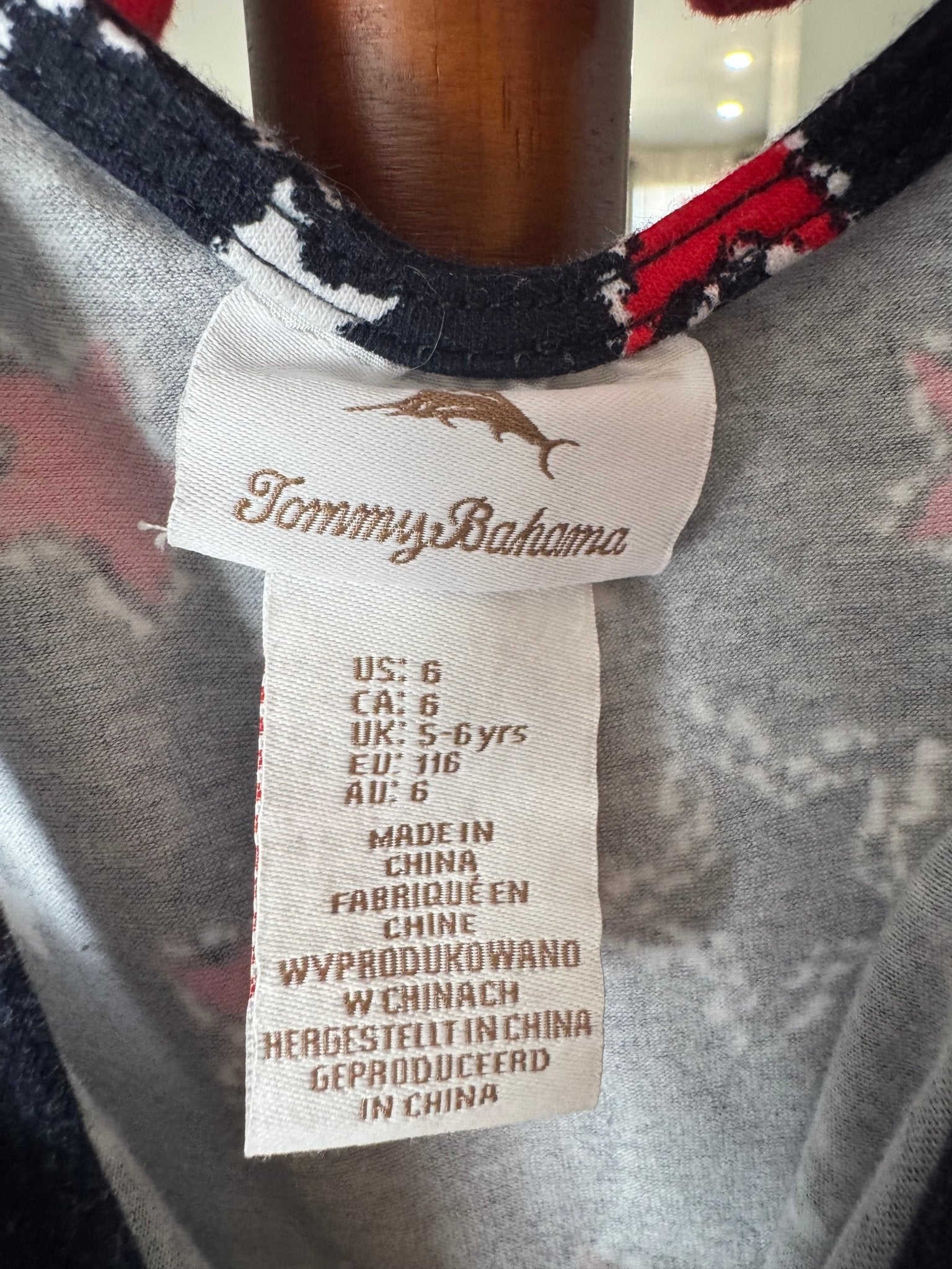 Tommy Bahama Patriotic Bow Back Dress, Girls 6 - Haven on Summer HillGirl's Apparel