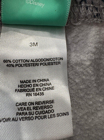 Grey Mickey Print Infant Joggers 3 Months - Haven on Summer HillBaby Boy
