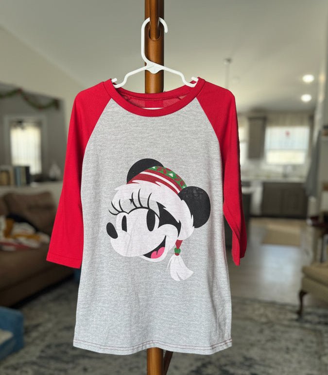 Minnie Mouse Snow Hat Nightgown Tee 4T - Haven on Summer HillGirl's Apparel