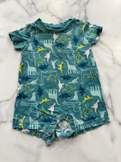 Dino Print Teal Jumper - Haven on Summer HillDollar Bin