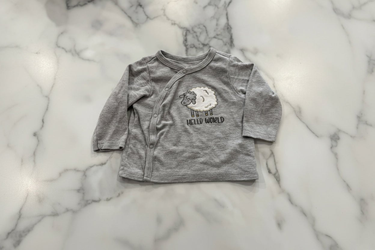 Long Sleeve Button Front Sleep Shirt 6 - 9 Months - Haven on Summer HillBaby Boy
