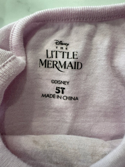 Little Mermaid Pink Sleeveless Tee 5T - Haven on Summer HillGirl's Apparel