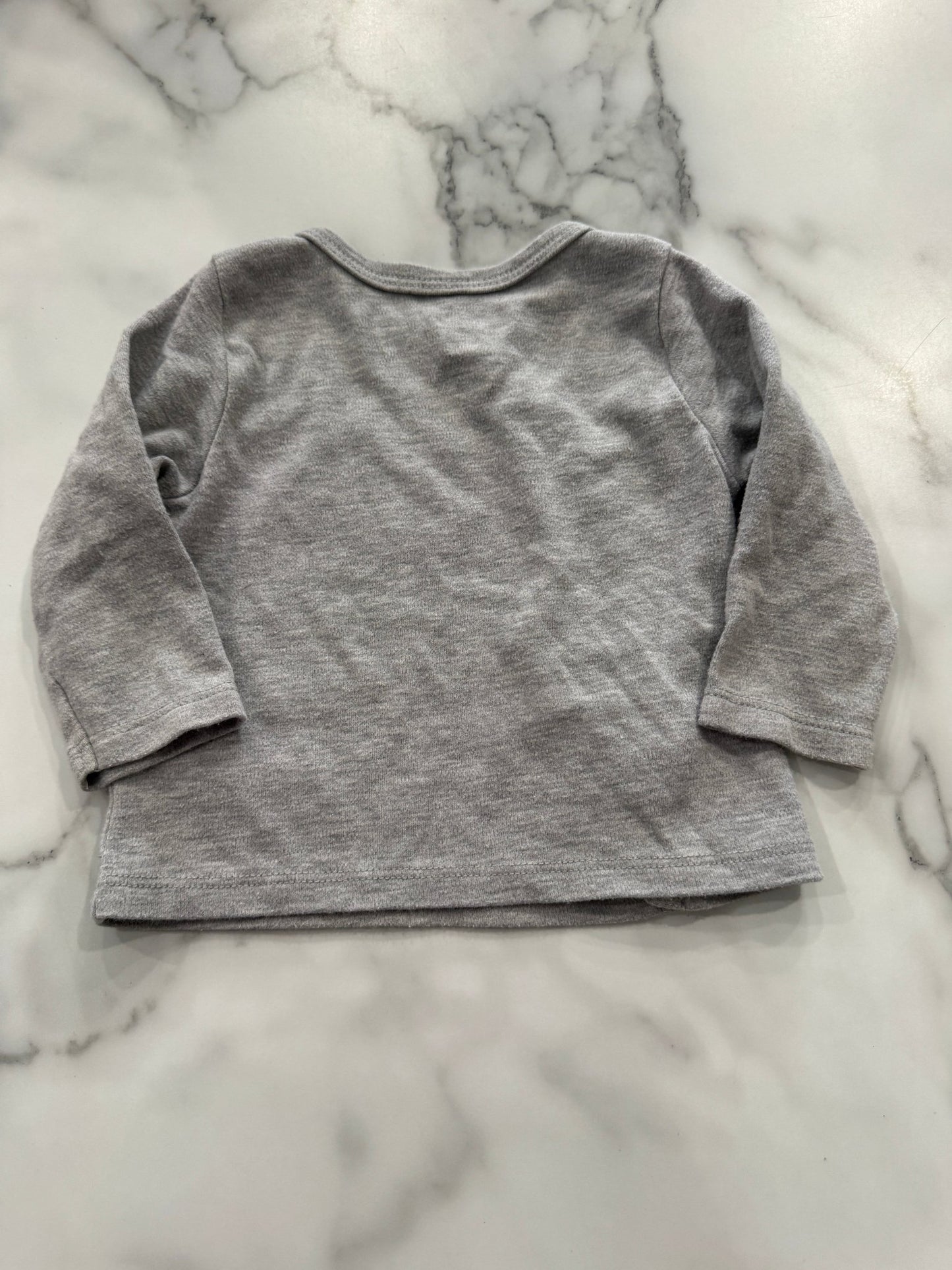 Long Sleeve Button Front Sleep Shirt 6 - 9 Months - Haven on Summer HillBaby Boy