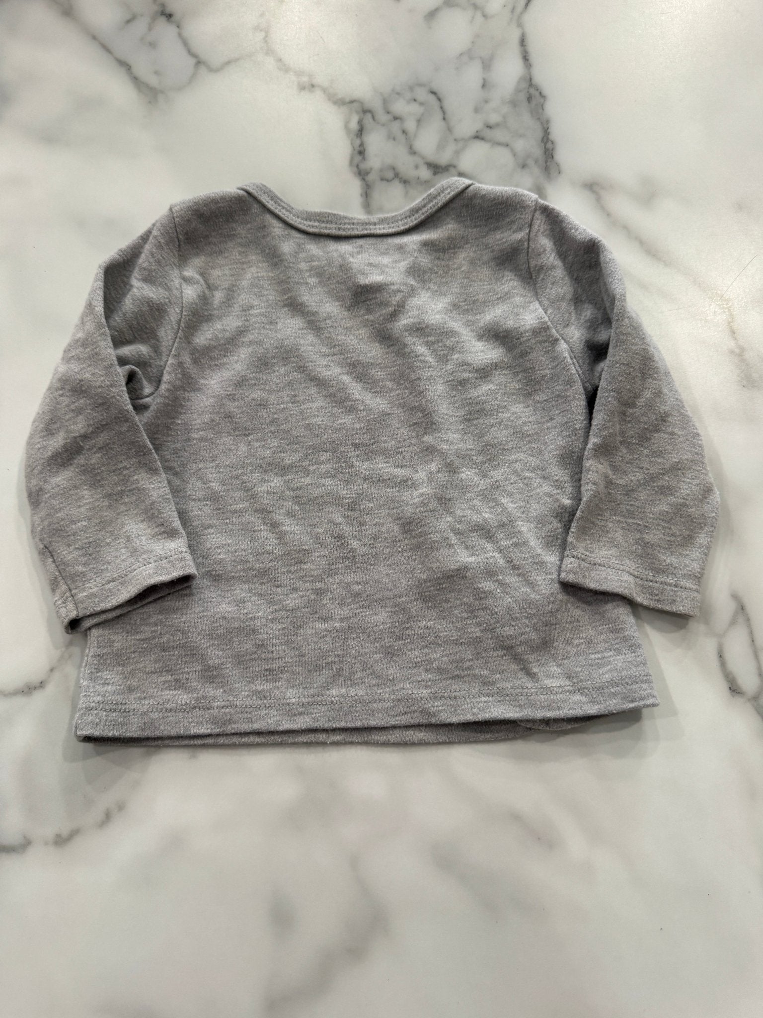Long Sleeve Button Front Sleep Shirt 6 - 9 Months - Haven on Summer HillBaby Boy