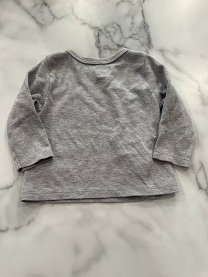 Long Sleeve Button Front Sleep Shirt 6 - 9 Months - Haven on Summer HillBaby Boy