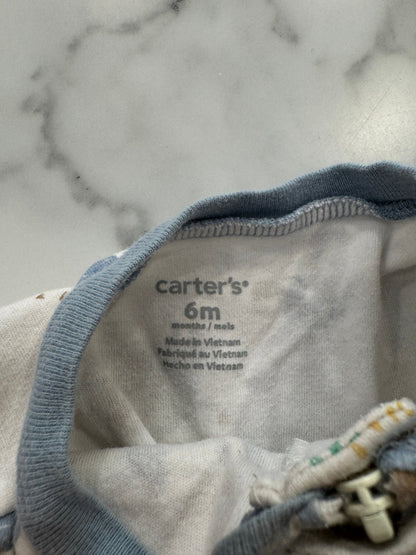 Dino Print Zip - up Sleeper 6 Month - Haven on Summer HillDollar Bin