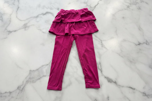Pink Tiered Skirt with Attached Leggings - Haven on Summer HillGirl's Apparel
