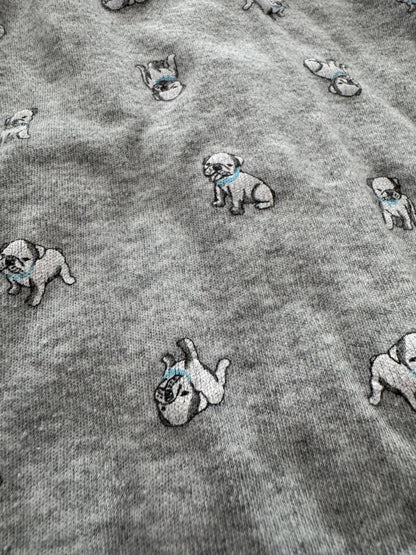 Grey Puppy Feet Sleeper 3 Months - Haven on Summer HillBaby Boy