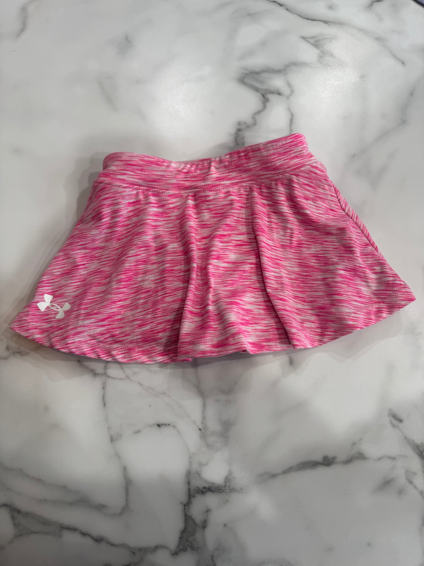 Under Armour Pink 2-In-One Skort 2T