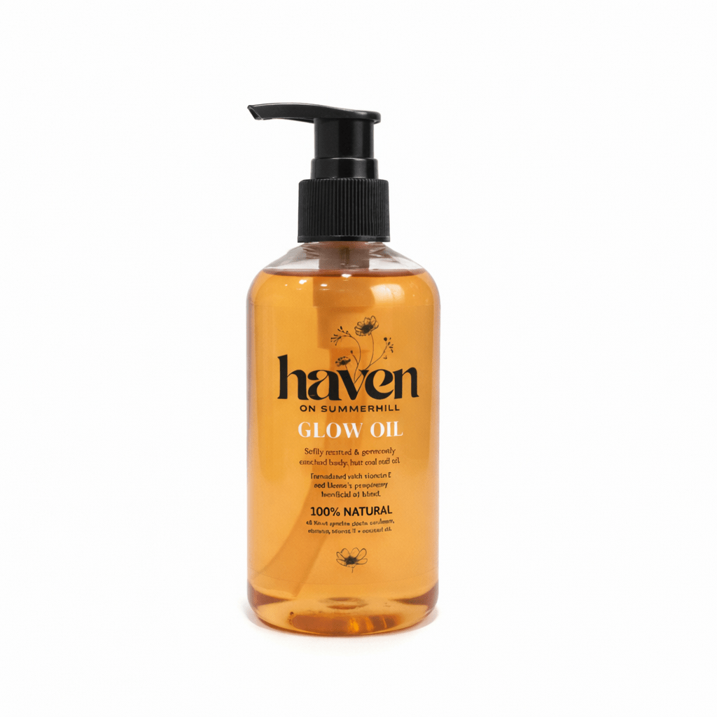 All Natural Vitamin E Night Oil with Magnesium - Haven on Summer HillBody Oil8oz Pump Bottle