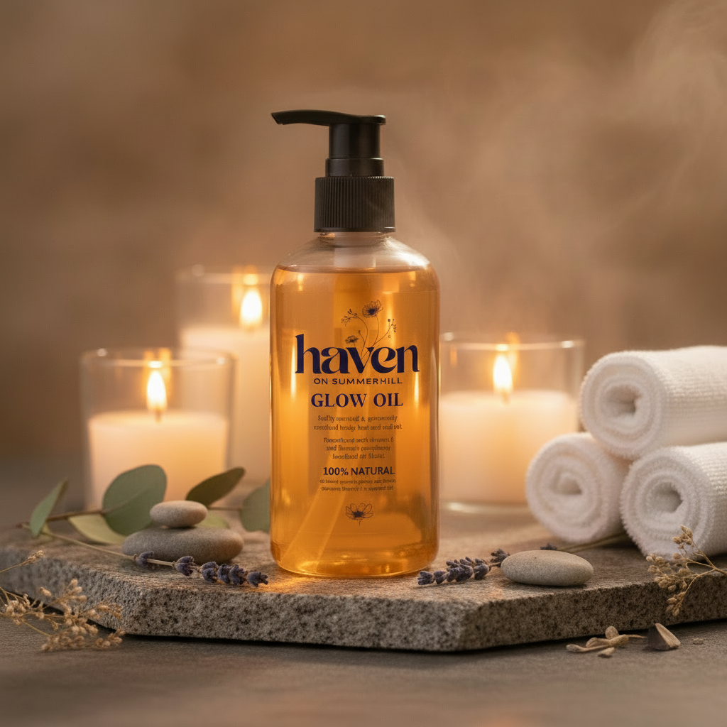 All Natural Vitamin E Bath & Body Night Oil with Magnesium
