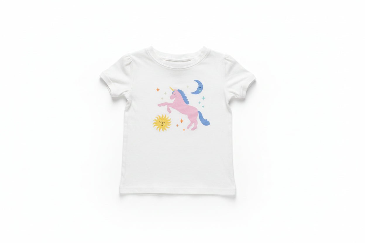 Unicorn Sleep Tee 5T - Haven on Summer HillGirl's Apparel