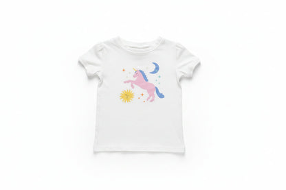 Unicorn Sleep Tee 5T - Haven on Summer HillGirl's Apparel