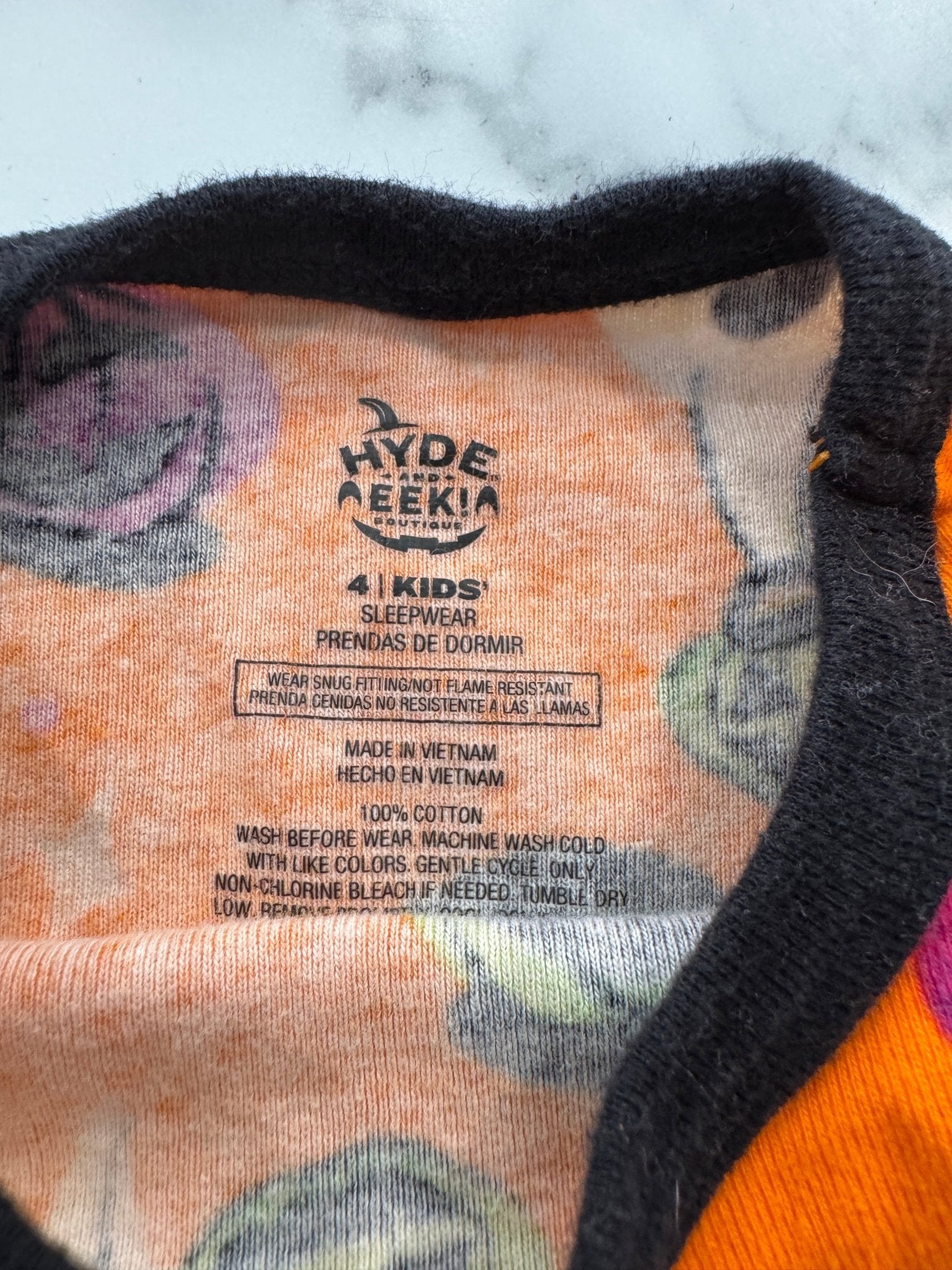 Long Sleeve Halloween Print Sleep Shirt 4T - Haven on Summer HillGirl's Apparel