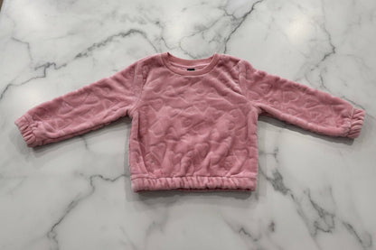 Plush Pink Fleece Sweatshirt 5T - Haven on Summer HillGirl's Apparel