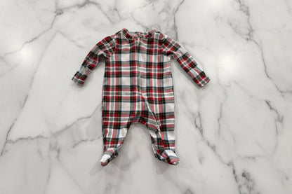 Old Navy Red Plaid Newborn Sleeper - Haven on Summer HillBaby Boy