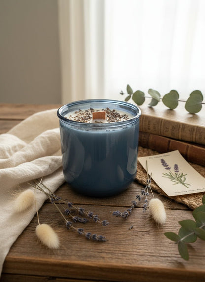 Haven Blue Signature Candle - Haven on Summer HillCandles