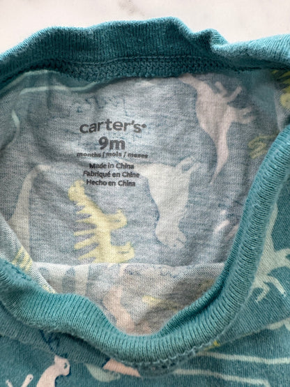 Dino Print Teal Jumper - Haven on Summer HillDollar Bin