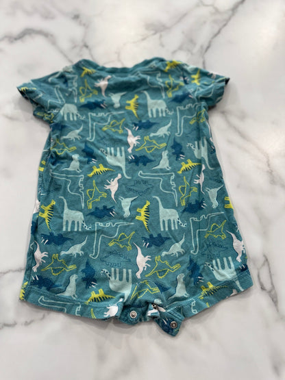 Dino Print Teal Jumper - Haven on Summer HillDollar Bin
