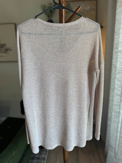 Lightweight Slightly Sheer Sweater, Women's M - Haven on Summer HillWomen's Apparel