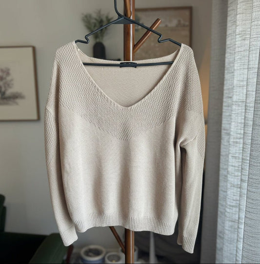 Soft Lightweight Deep V Shein Sweater Women's S - Haven on Summer HillWomen's Apparel