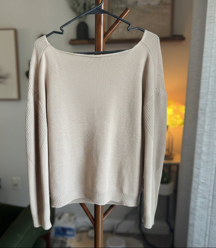 Soft Lightweight Deep V Shein Sweater Women's S - Haven on Summer HillWomen's Apparel