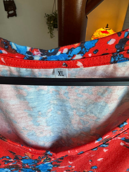 Long Length Red Tunic Tank, Women's XL - Haven on Summer HillWomen's Apparel