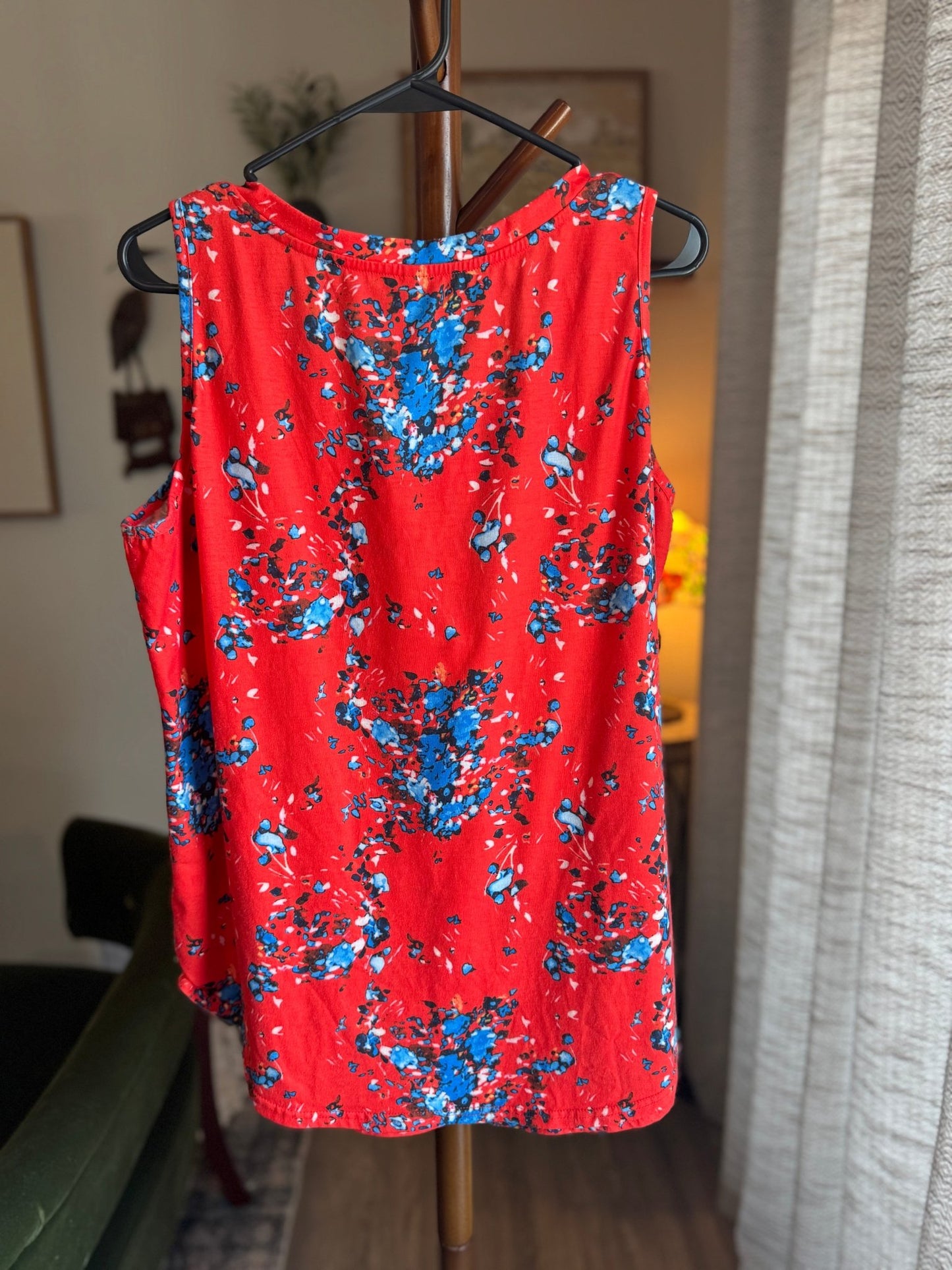 Long Length Red Tunic Tank, Women's XL - Haven on Summer HillWomen's Apparel