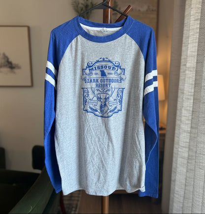Long Sleeve Ozark Outdoors Jersey Tee, Women's XL - Haven on Summer HillWomen's Apparel