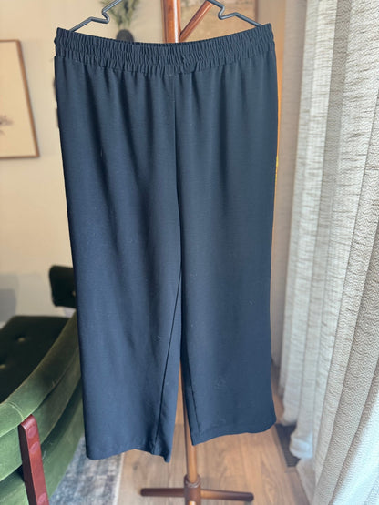 Elastic Waist Black Pant (Unlined), Women's Large - Haven on Summer HillWomen's Apparel