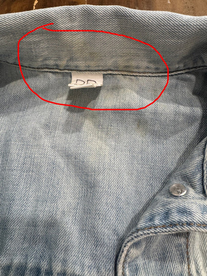 Light - Wash, Light - Weight Jean Jacket Women's Small (Discount: Neck Discoloration) - Haven on Summer HillWomen's Apparel
