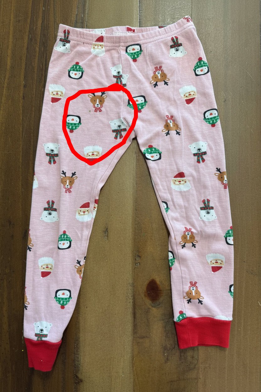 Pink Holiday Sleep Pants 4T - Haven on Summer HillDollar Bin