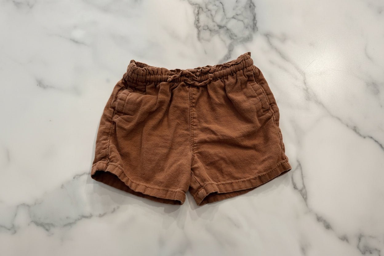 Old Navy Brown Tie Front Shorts, 3T - Haven on Summer HillGirl's Apparel