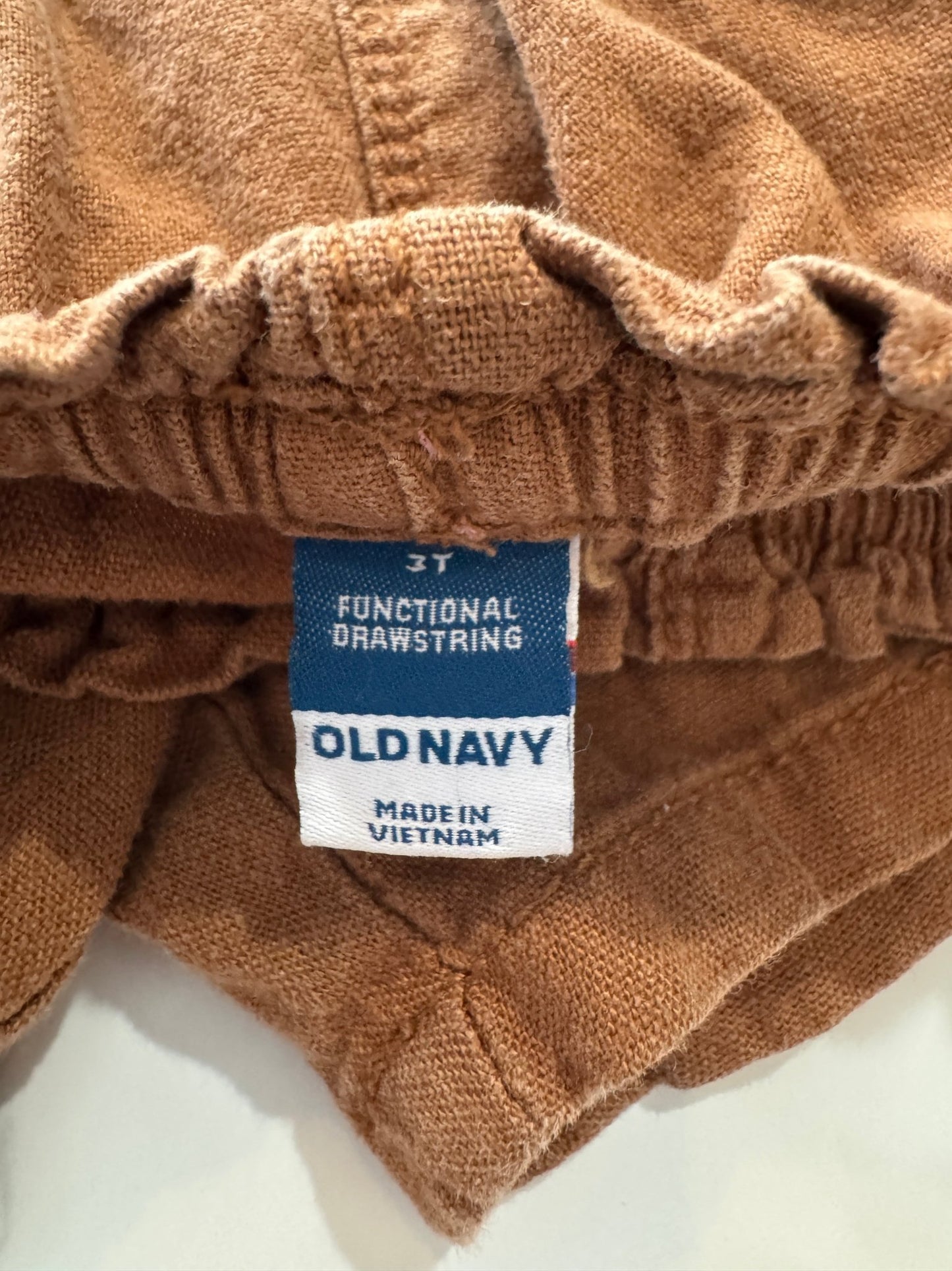 Old Navy Brown Tie Front Shorts, 3T - Haven on Summer HillGirl's Apparel