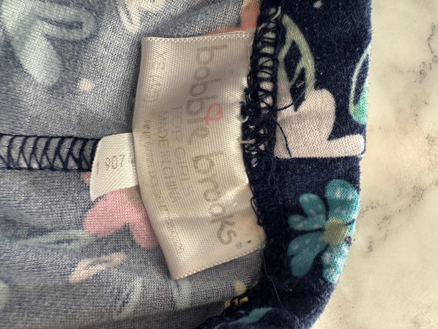 Ultra Soft Navy Leggings with Floral Pattern 4/5T - Haven on Summer HillGirl's Apparel
