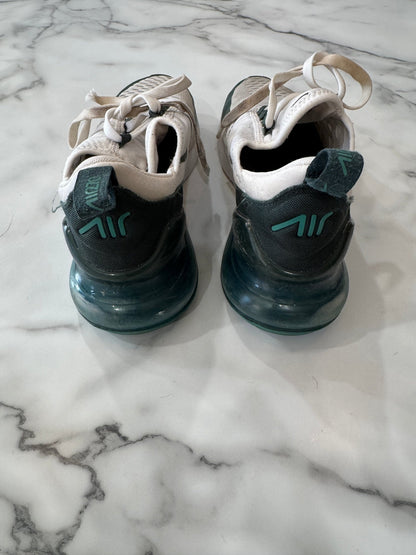 Green and White Nike Tennis Shoe Women's 7.5 - Haven on Summer HillWomen's Shoes