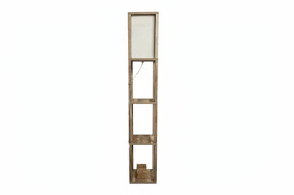 Grey Weathered Floor Shelf Lamp, Single or Set - Haven on Summer HillHome GoodsSingle Floor Lamp