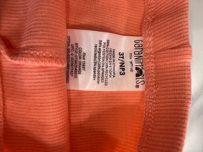 Orange Ruffle Hem Soft Shorts New with Tag 3T