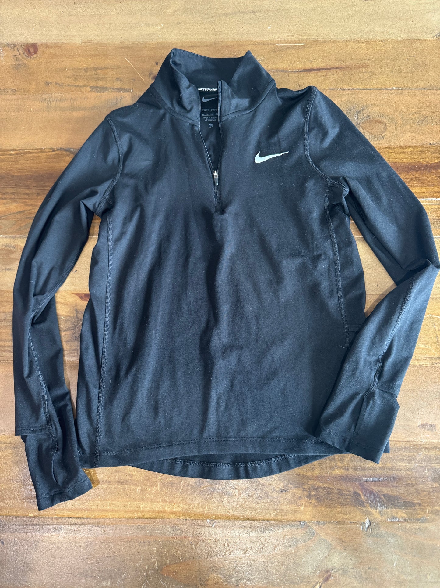 Nike Dri-Fit Zip Neck Athletic Top Women's Small