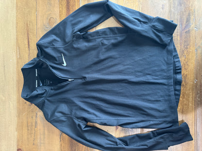 Nike Dri-Fit Zip Neck Athletic Top Women's Small