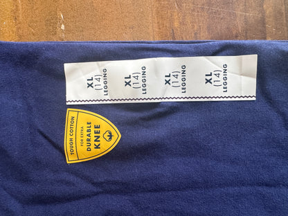 Blue Leggings New with Tags XL 14